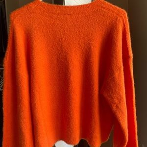 NEON ORANGE SWEATER